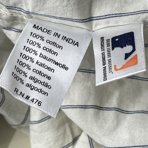 Vtg Red Jacket Mens XL New York Yankees Striped Button Down Shirt Bronx Bombers - Picture 12 of 12